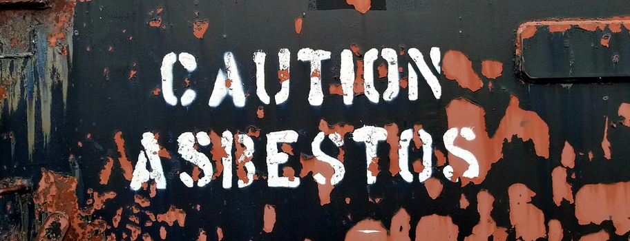 asbestos warning